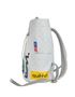 Backpack Chalk Backpack, &pound;1,425, Handbags, Grey, Coated Canvas/Leather, Bottom view